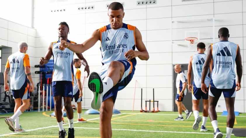 Mbappe Sudah Latihan di Madrid, Ini Aksinya Bareng Bellingham